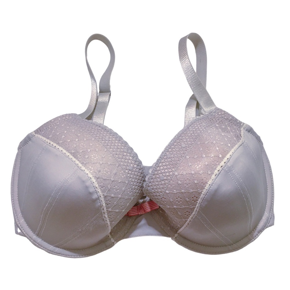Parfait By Affinitas Lace Lined Bra Grey Size 32G